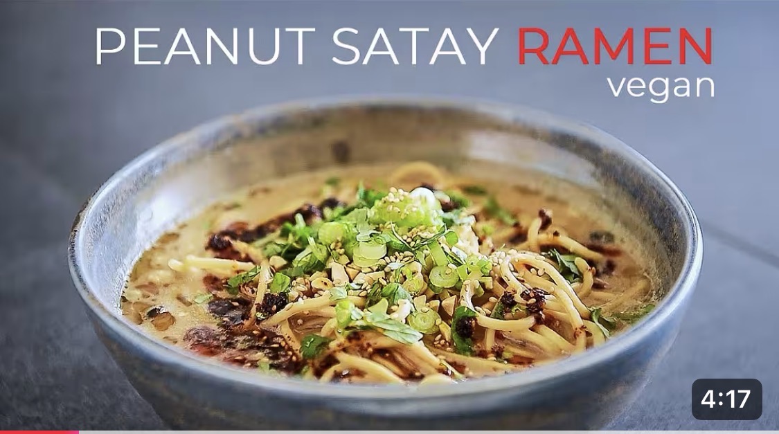 Erdnuss Ramen